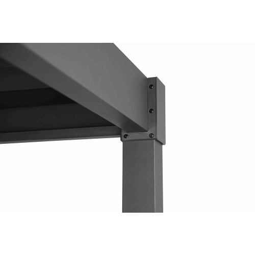 Pergola ogrodowa MIRADOR 80 Solid 3 x 2,4m Antracyt